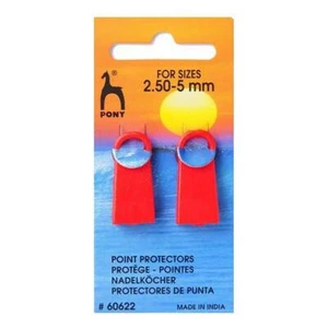 Pony Point Protectors Needle Tip Gaurds Knitting Crochet Accessory - Picture 1 of 4