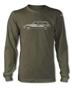 Citroen DS ID 1958 - 1967 Station Wagon T-Shirt - Long Sleeves - Side View - Picture 1 of 50
