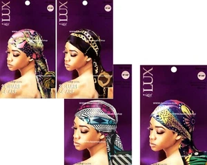 LUX by Qfitt LUJO BUFANDA CUADRADA DE SATÉN SEDOSO Gorra 36""x36"" #7081 - Imagen 1 de 5