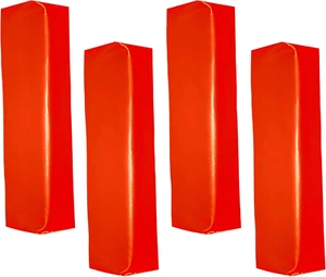Weighted End Zone Corner Football Pylons, Set of 4 (Orange) - Picture 1 of 2