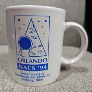 Orlando NACS 1994 Americana Art Orange Blossom University Coffee Tea Cup Mug - Picture 1 of 5
