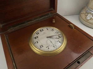 Omega Chronometre ora esatta Heure exacte pendolette rare vintage watch - Bild 1 von 1