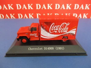 Die cast 1/72 Modellino Camion Truck Chevrolet D14000 Coca-Cola 1991 - Foto 1 di 6