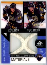 2018-19 SP Game Used All Star Game Materials Net Cord #BS Benn / Seguin 06/35