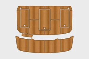 Carver 36 Mariner 1986-1988 cabina plataforma de natación 1/4"6 mm piso de alfombra de espuma EVA - Imagen 1 de 21