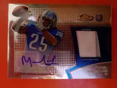 2011 TOPPS FINEST MIKEL LESHOURE AUTO JERSEY #'D 93/100. BEAUTIFUL CARD  - Image 1 of 3