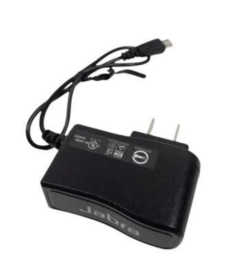 Jabra Switching Micro USB AC-DC Adapter Model SSA-5W-05 US 050018F - Image 1 of 3