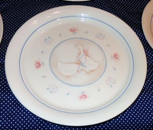 CORELLE CORNING COUNTRY PROMENADE GÄNSE ENTEN Set 7 SPEISETELLER ECKSTEIN - Bild 1 von 10