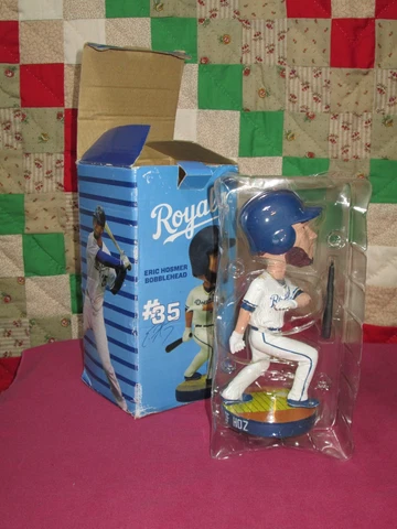 MLB Baseball Kansas City KC Royals Eric Hosmer Bobblehead 2012 With Box - Rare Cover