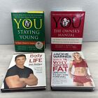 Lot de 4 livres Self Health Loose The Weight, Jackie Warner, Bill Phillips, 