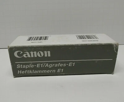 OEM Canon E1 Staples 0251A001 for Canon IR330/400/550/600/6045 - 3 Cartridges - Image 1 of 3