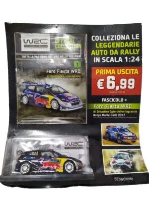 🚘Leggendarie Auto Da Rally Ford Fiesta WRC 1:24 Hachette New Edicola Red bull🚘 - Immagine 1 di 4