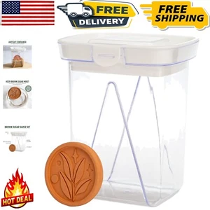 1.5-Quart Airtight Brown Sugar Saver Set with Terracotta Disc - Food Storage - Picture 1 of 10