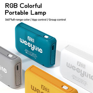 Weeylite S03 RGB LED Video Light 2500-8500K Dimmable Fill Light With APP Control