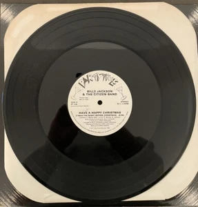 Billy Jackson & the Citizen Band- Have A Happy Happy Christmas- Rare Promo 12" - Picture 1 of 2
