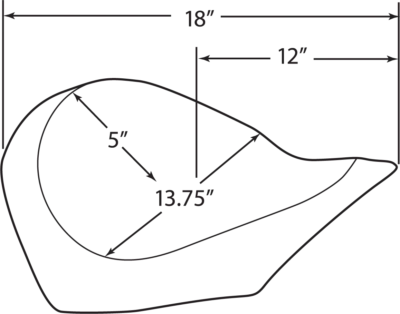 Asiento individual bajo DRAG SPECIALTIES - puntada diamante - negro - Victory '03-'17 Foto 1 de 4