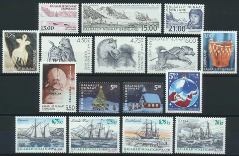 GREENLAND. 2003 Year Set MNH, face value 32$ (YS26) Cover