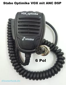 Stabo VOX-Optimike Freisprecheinrichtung mit DSP & ANC für CB-Funkgeräte 6-POL - Bild 1 von 1