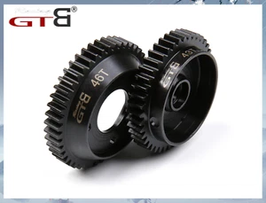 GTB Hard Steel Gear Set for Kyosho Inferno GT2 2-Speed (46T / 43T) Shoe Type GP - Picture 1 of 3