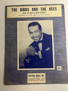 vintage sheet music JEWEL AKENS - THE BIRDS AND THE BEES - Herb Newman 1964 - Picture 1 of 6