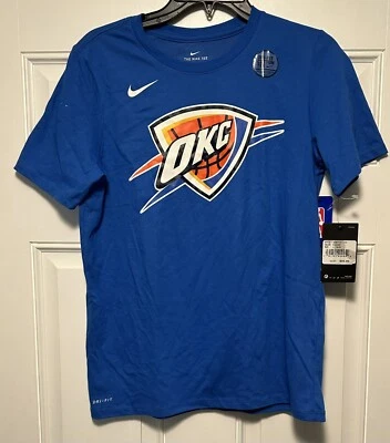 OK City Thunder Nike Dri Fit Boys Large (14/16) Tshirt- NWT  - Image 1 of 3