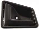 Fits SIDEKICK 89-98 FRONT INTERIOR DOOR HANDLE LH, Plastic, Smooth Black, 4-Door