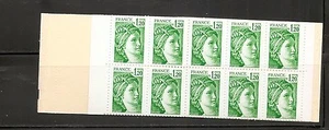 France SC # 1664 Sabine After David .Complete Booklet - Picture 1 of 2