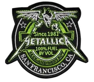 Parche Metallica - Busca y destruye desde 1981 100 % combustible por volumen Logotipo de banda de metal - Imagen 1 de 1