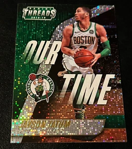 2018-19 Panini Threads Jayson Tatum Our Time Dazzle #2 - Picture 1 of 2