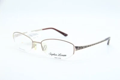 NUEVAS GAFAS SOPHIA LOREN M182 ZYLOWARE MARRÓN AUTÉNTICAS 51-18 Foto 1 de 3