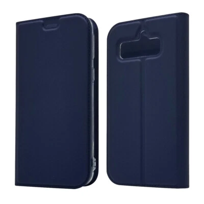 For Sharp Simply 4 Magnetic Leather Flip Wallet Phone Case Protector Cover New - Image 1 of 4