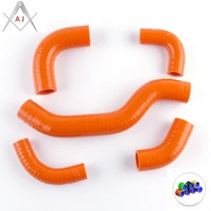 Kit de mangueras de radiador de silicona naranja para Kawasaki Vulcan Drifter VN 800 1995-2005 - Imagen 1 de 9