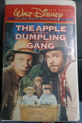 The Apple Dumpling Gang - Walt Disney  ( VHS , 1975) Don Knotts ~ RARE ~ OOP  - Image 1 of 3