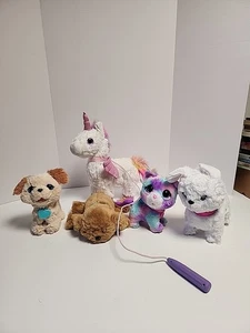 5 Battery Operated Plush Animals. Fur Real Friends, Barbie, Little Live Pets - Picture 1 of 14