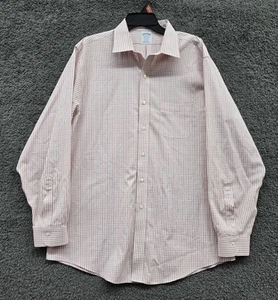 Brooks Brothers Regent Shirt Mens 17-35 Multicolor Plaid Supima Cotton Button Up - Picture 1 of 14