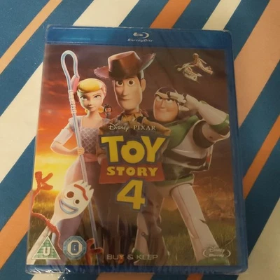 Toy Story 4 Blu Ray (2019) * NEW & SEALED UK DISNEY BLU-RAY  - Image 1 of 2