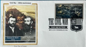 Colorano Silk 4788 American Civil War Siege Vicksburg Battle Grant vs Pemberton - Picture 1 of 1