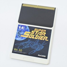 PC Engine Hu SUPER STAR SOLDIER Card Only 0487 pe