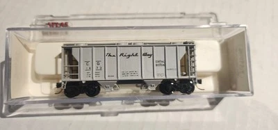 Atlas N Scale 2 Bay Hopper Central Of Georgia #1473 - Image 1 of 4