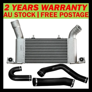 Upgrade Aluminium Intercooler & Hoses For Mitsubishi Pajero 4M41 3.2L - Picture 1 of 16
