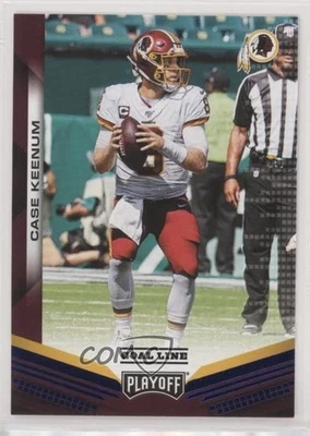 2019 Panini Playoff Goal Line Case Keenum #110 - Image 1 of 2