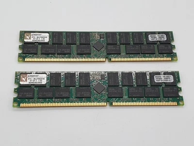 Kingston 4GB Server RAM KIT DDR ECC 266MHz 2x2GB KTC-ML370G3/4G  184-pin DIMM - Image 1 of 4