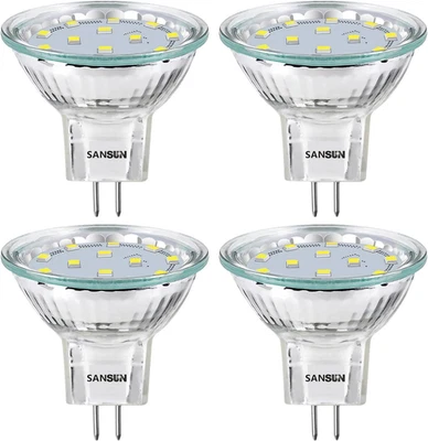 3W MR11 LED Landscape Light Bulbs, Low Voltage 12V 20W Halogen  for Outdoor Land - Image 1 of 4