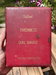 TECLOCK SI-530 Dial Thickness Gauge (1.0mm/0.001mm) W CASE - Picture 1 of 5