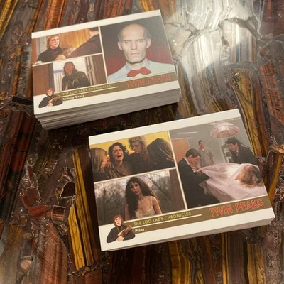 Juego base completo de 60 cartas Rittenhouse Twin Peaks The Log Lady Chronicles 2025 Foto 1 de 3