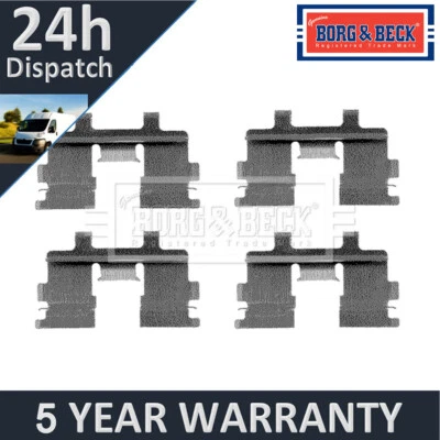 Fits Nissan Sunny Cherry Subaru Justy Brake Pads Fitting Kit Front Borg & Beck — 第 1/4 张图片