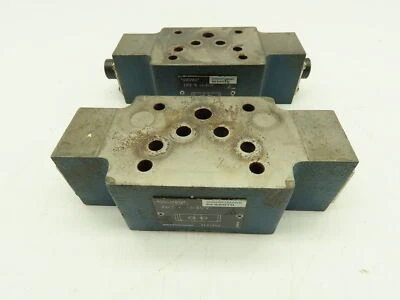Rexroth Z2FS 10-5-31/V Hydraulic Throttle/Check Sandwich Valve Z2FS 10  LOT OF 2 - Image 1 of 4