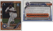 2019 Bowman Chrome Prospects Orange Refractor /25 Cristian Javier #BCP-32