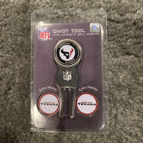 nfl Houston Texans divot tool with magnetic ball marker Cover