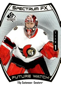 Filip Gustavsson - 2021-22 SPA Spectrum FX Future Watch Unscratched RC #S-46 - Picture 1 of 2